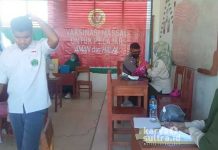 Vaksinasi Pelajar di SMA 03 Kasipute Kabupaten Bombana